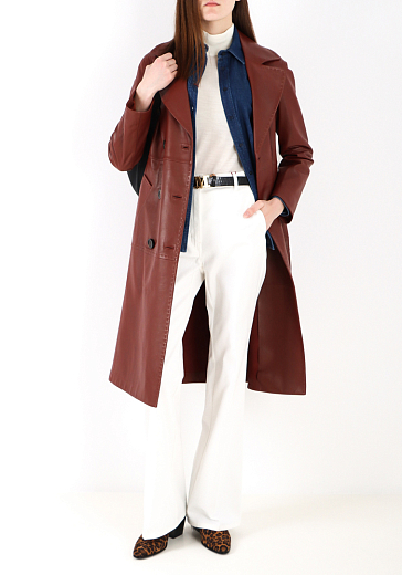 тренч кожаный Max Mara CAVALLO