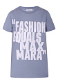 Max Mara футболка GERARD голубой