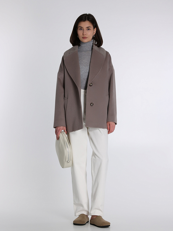 No Esc пальто короткое 19142-2