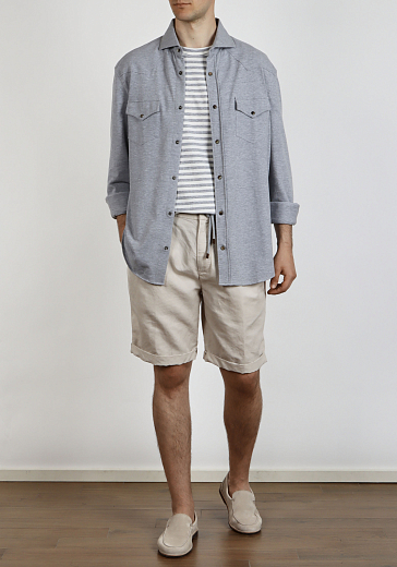 рубашка трикотажная Brunello Cucinelli M0T636666