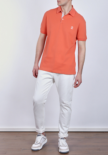 поло футболка Brunello Cucinelli M0T638765