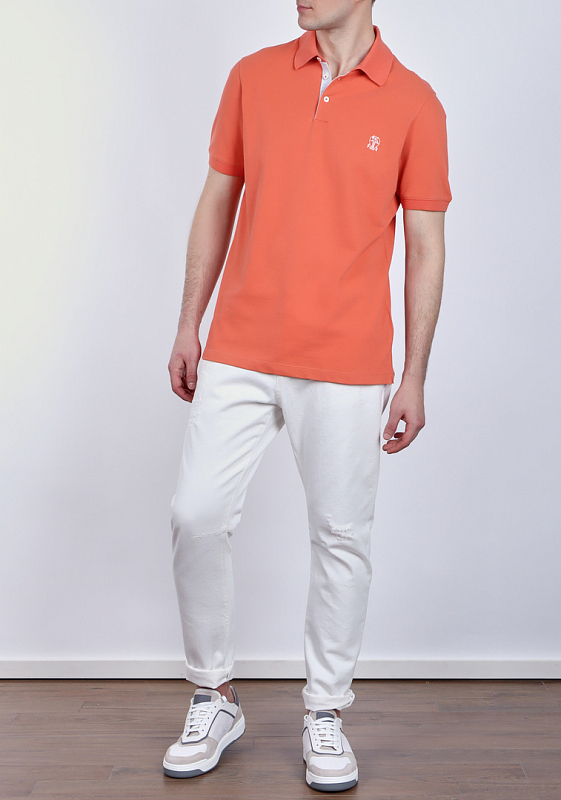 Brunello Cucinelli поло футболка M0T638765