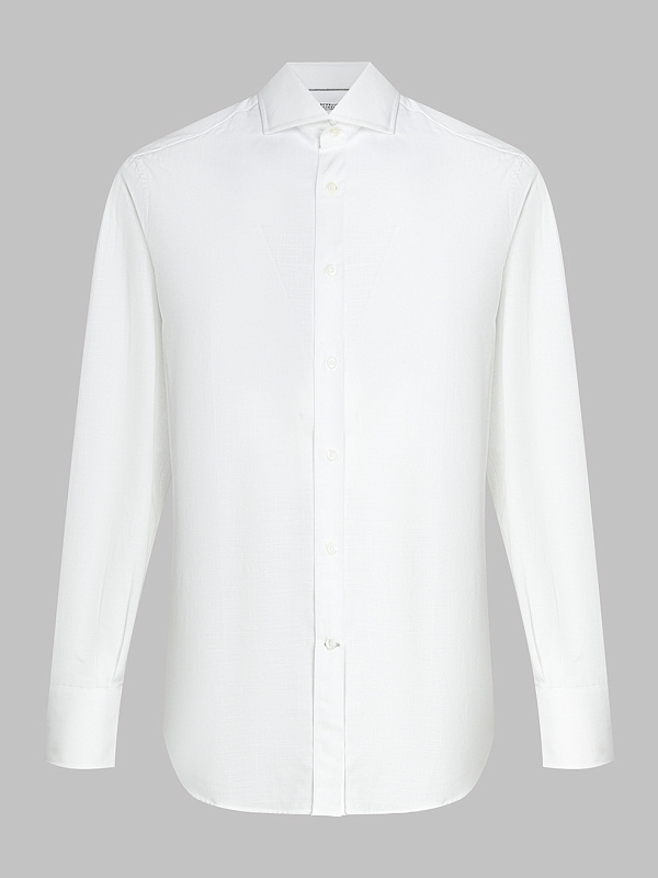 Brunello Cucinelli рубашка костюмная MS6660028