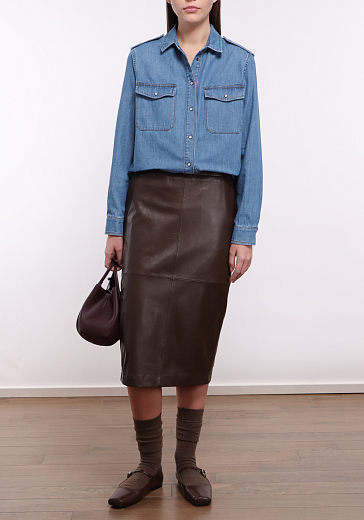 рубашка джинсовая Max Mara Weekend VINCITA