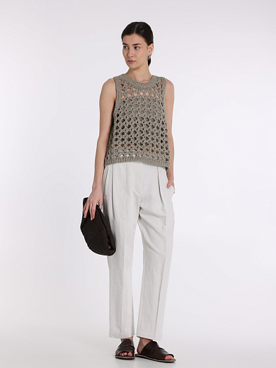 топ трикотажный Brunello Cucinelli M3Y371020