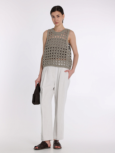 топ трикотажный Brunello Cucinelli M3Y371020