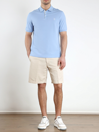 поло футболка Brunello Cucinelli ME8548765