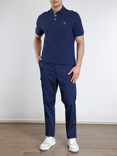 поло футболка Brunello Cucinelli ME8548765