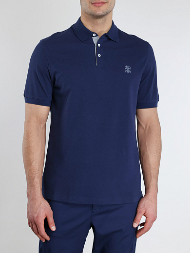 поло футболка Brunello Cucinelli ME8548765