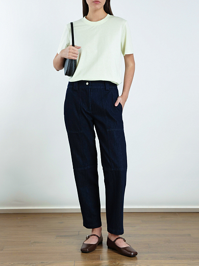 футболка Yves Salomon 24EFH50158B10W