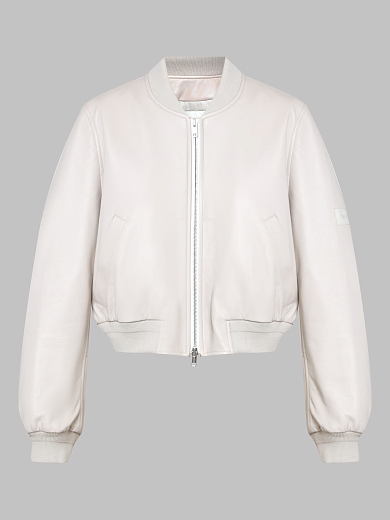 куртка кожаная Yves Salomon 24EFV20047B23W