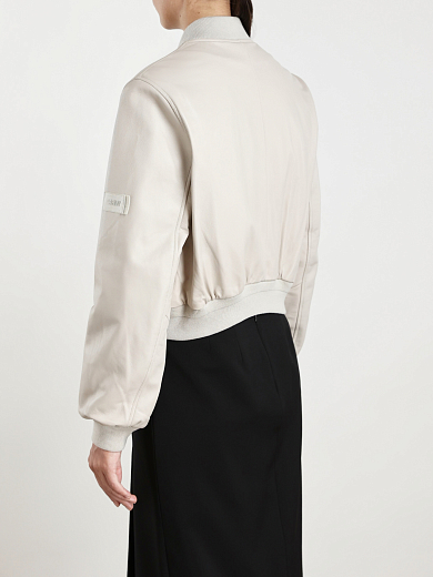 куртка кожаная Yves Salomon 24EFV20047B23W