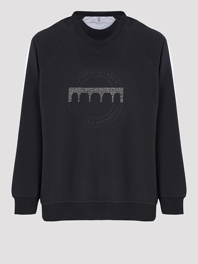 толстовка спортивная Brunello Cucinelli MM8369017G