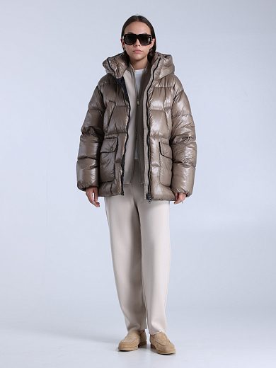 пуховик короткий Hetrego 8N727