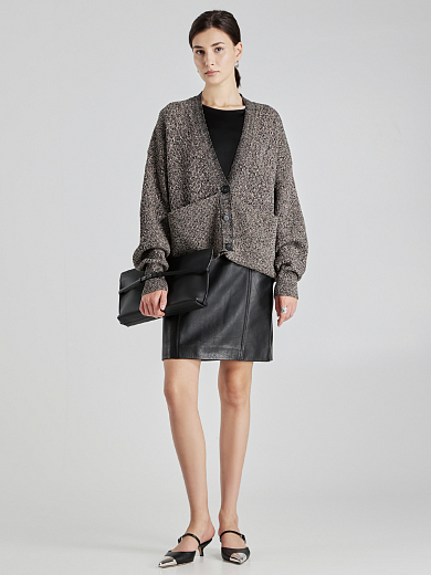 юбка кожаная Max Mara FENNEC