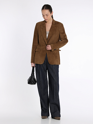 жакет кожаный Brunello Cucinelli M0PCL208X