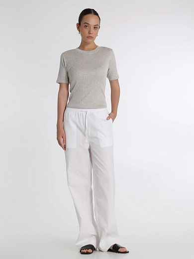 брюки LOULOU STUDIO SEROWHITE