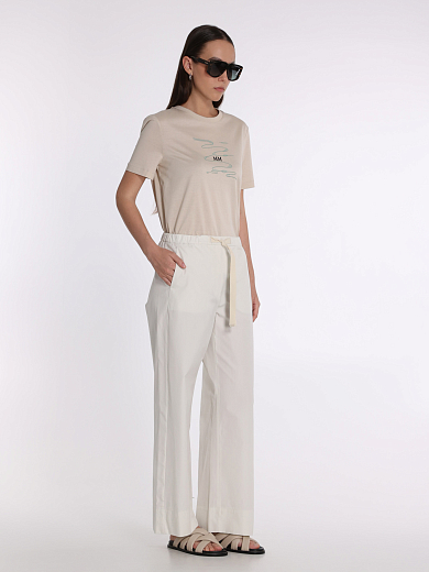 брюки Max Mara ARGENTO