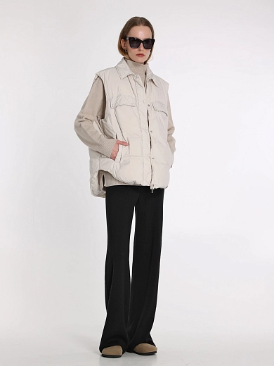 жилет пуховый Yves Salomon 25EFG02274K34W