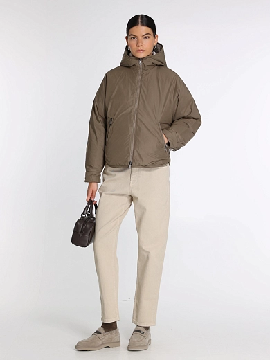 пуховик короткий Brunello Cucinelli MG5307729