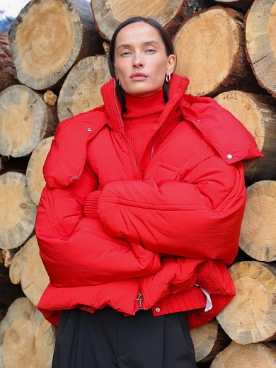 пуховик короткий Max Mara GLIZIA