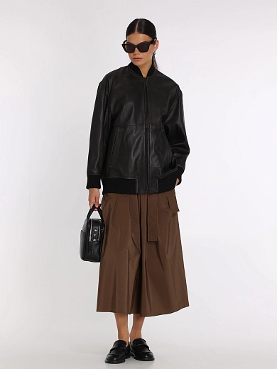 куртка кожаная Max Mara Weekend TATTICO