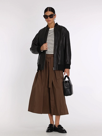 куртка кожаная Max Mara Weekend TATTICO